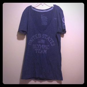Navy blue Nike Olympics t-shirt